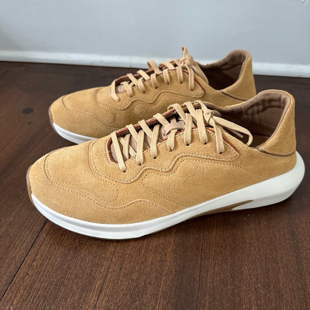 Men’s OluKai Tan Suede Sneaker